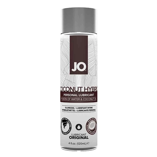 Lubrykant hybrydowy JO Coconut Hybrid – woda i olej kokosowy, 120 ml