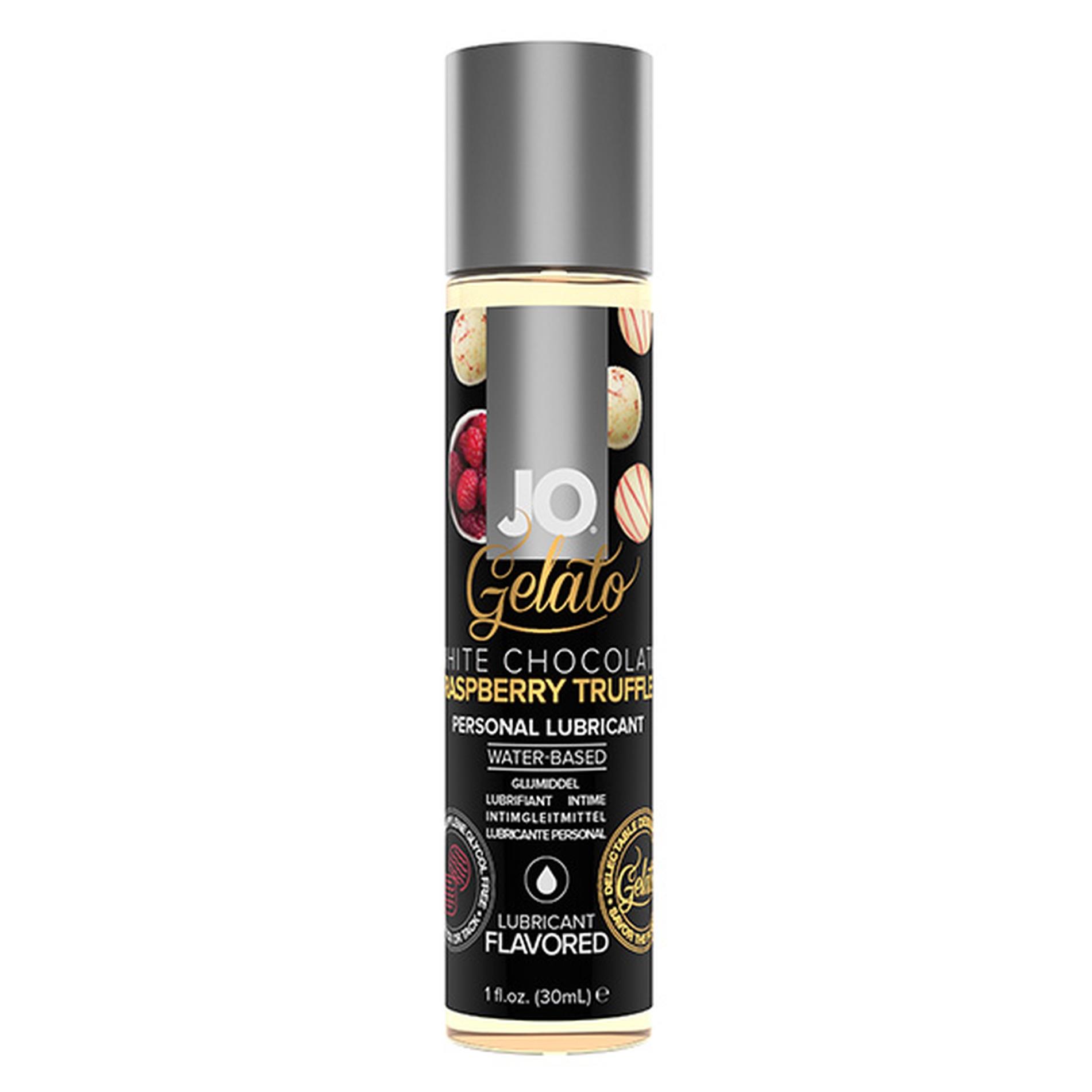 Żel nawilżający JO Gelato White Chocolate Raspberry Truffle, 30 ml — zdjęcie 1