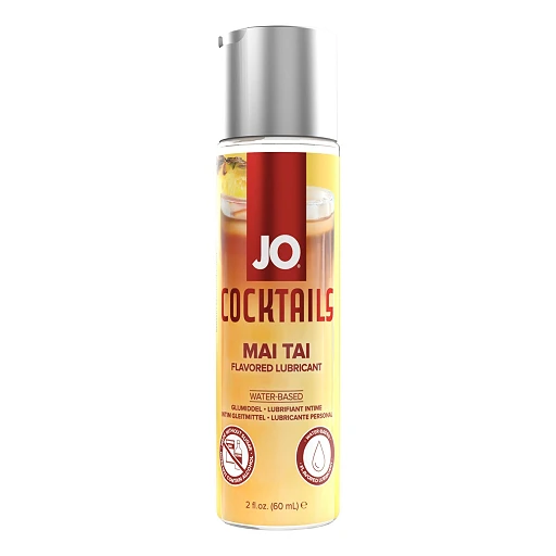 Lubrykant smakowy JO H2O Cocktails Mai Tai – wodny, 60 ml