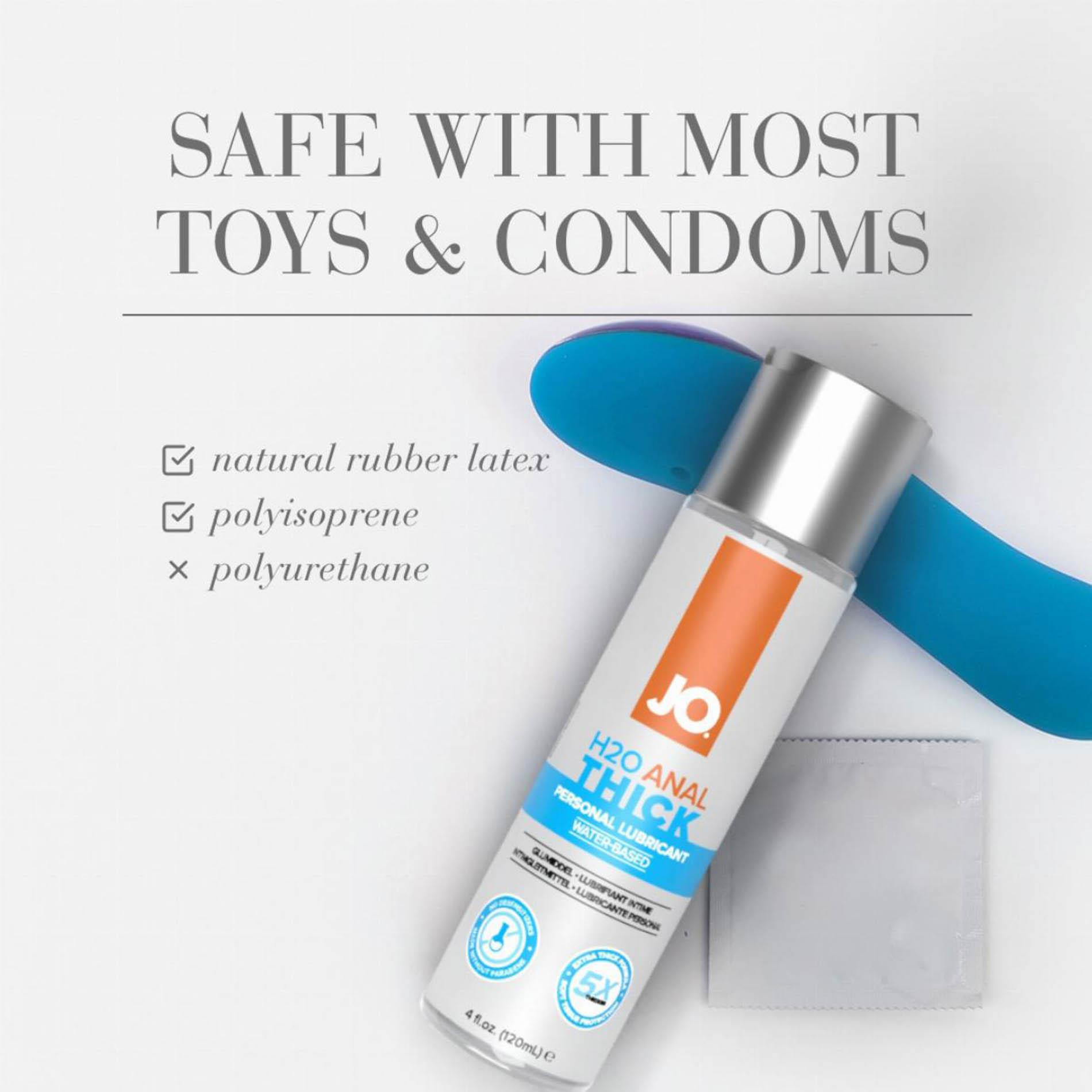 Lubrykant analny JO H2O Anal Thick – gęsty, wodny, 120 ml — zdjęcie 2