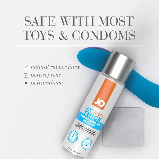 Lubrykant analny JO H2O Anal Thick – gęsty, wodny, 120 ml — zdjęcie 2