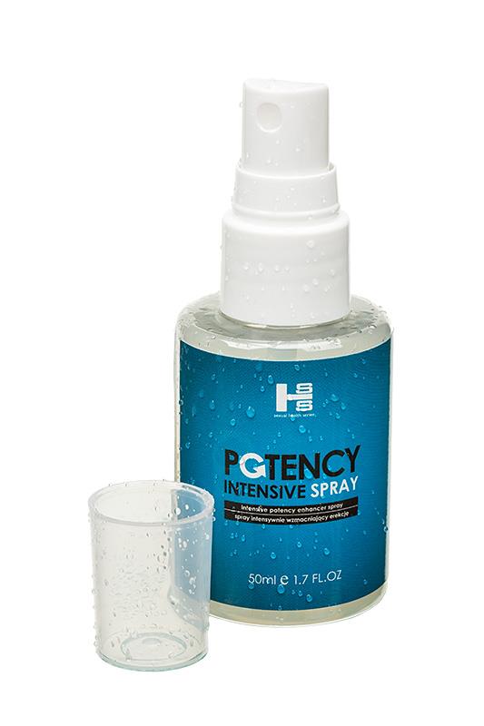 Spray intymny Potency Intensive - z kofeiną i guaraną, 50 ml — zdjęcie 1