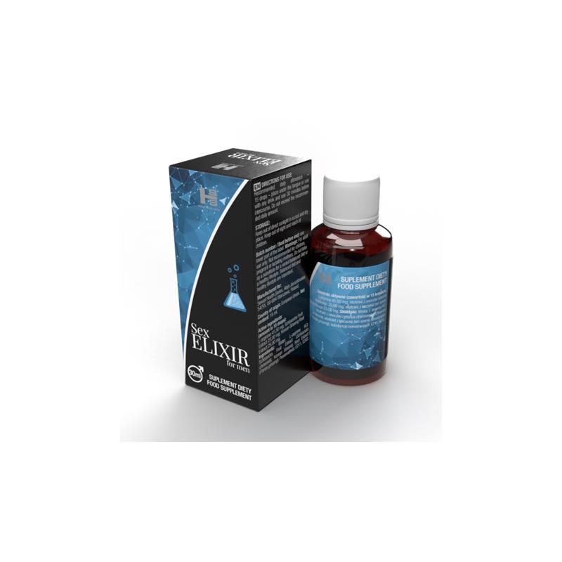 Suplement diety w kroplach Sex Elixir for Men – 30 ml — zdjęcie 3