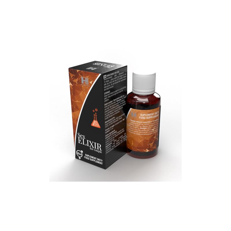 Krople dla par Sex Elixir for Couple - suplement diety, 30 ml — zdjęcie 3