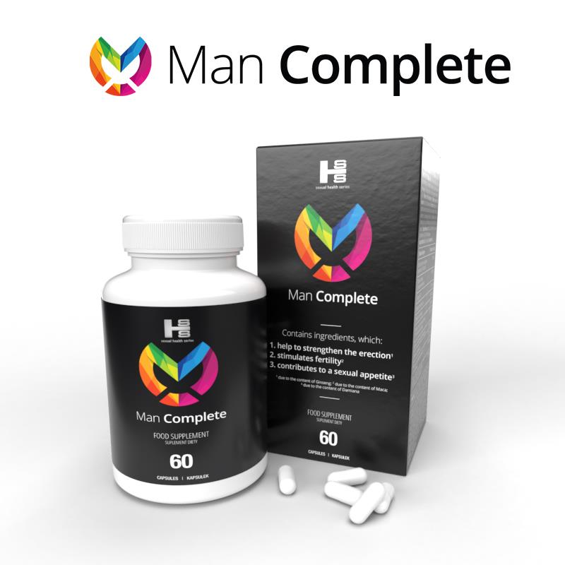 Suplement diety Man Complete - 60 kapsułek dla mężczyzn — zdjęcie 3