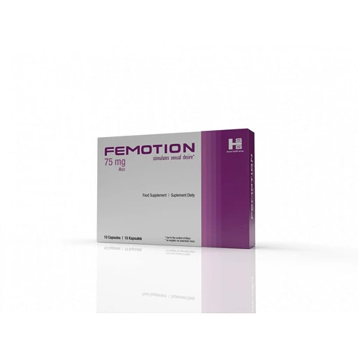 Suplement diety Femotion - maca 75 mg, dla kobiet, 10 kapsułek — zdjęcie 2