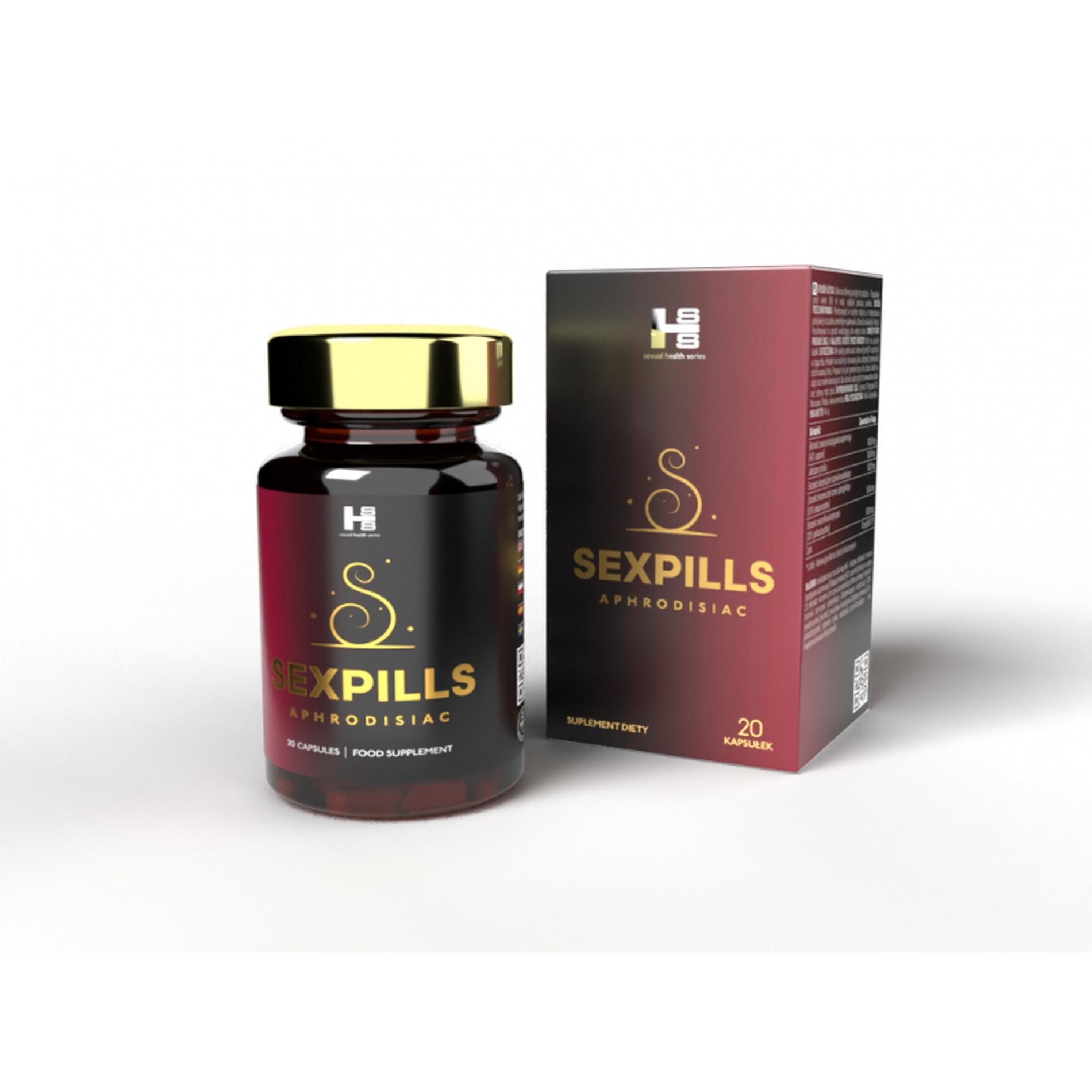 Suplement diety Sex Pills - kapsułki dla kobiet i mężczyzn, 20 szt. — zdjęcie 2