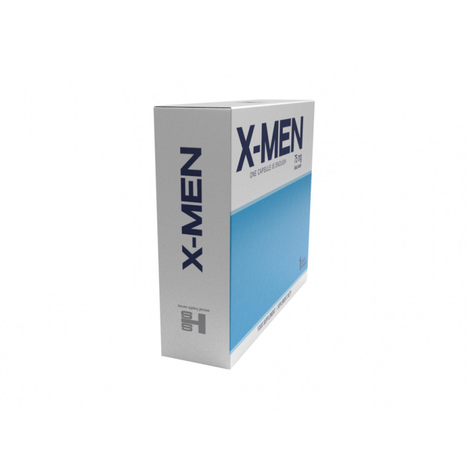 Suplement diety X-Men - kapsułka 75 mg dla mężczyzn — zdjęcie 4