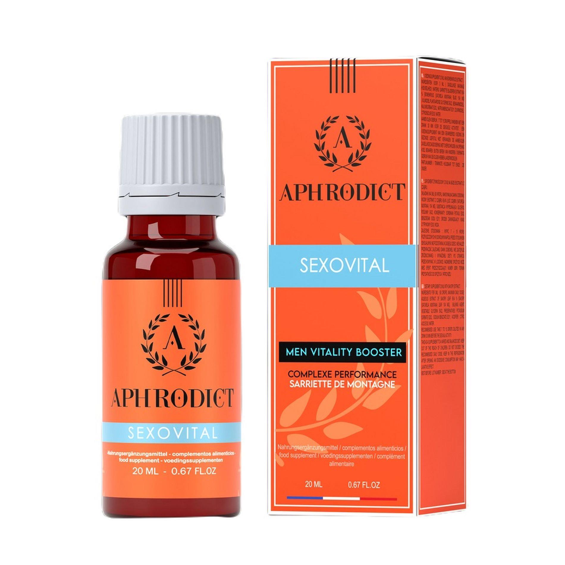 Krople Sexovital – suplement diety z cząbrem górskim, 20 ml — zdjęcie 2