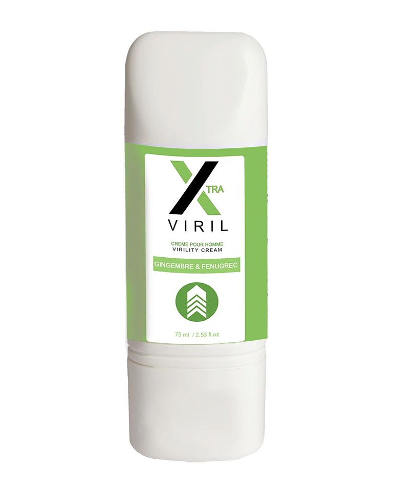 Krem do pielęgnacji penisa X-Viril - imbir i kozieradka, 75 ml