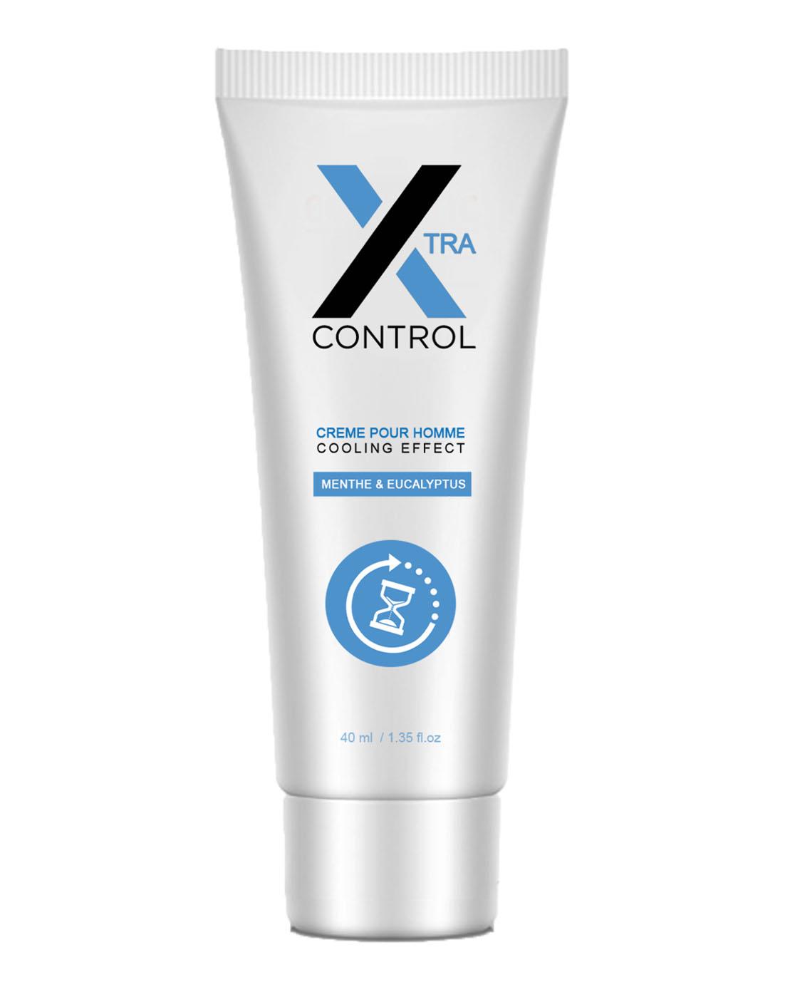 Krem chłodzący dla mężczyzn X Control - mięta i eukaliptus, 40 ml — zdjęcie 1
