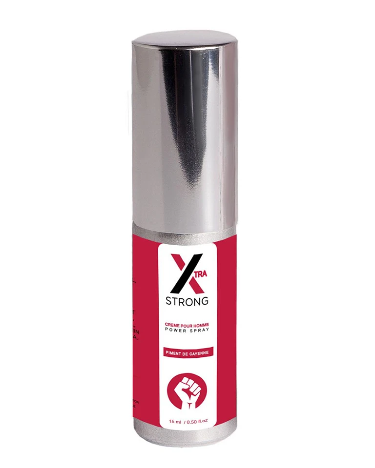 Spray intymny X-Strong - z pieprzem cayenne, dla mężczyzn, 15 ml