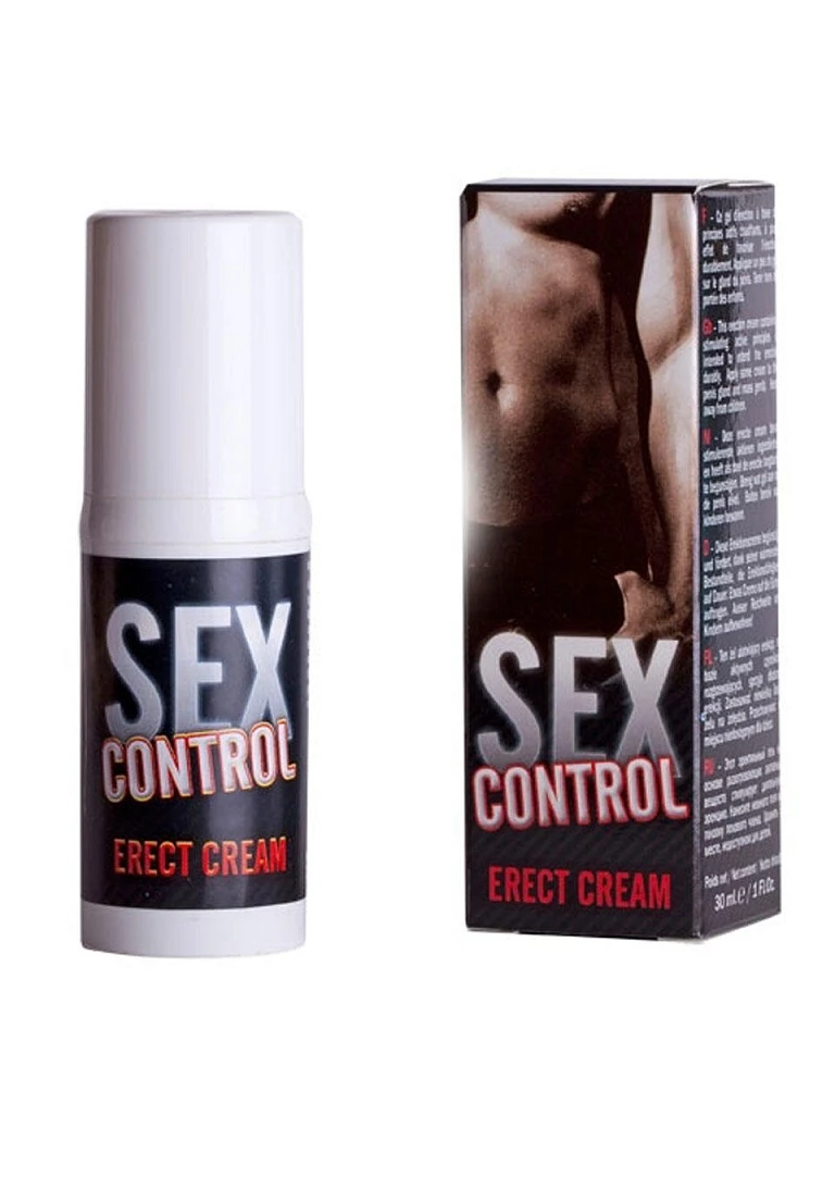 Żel rozgrzewający Sex Control Erect - dla mężczyzn, 30 ml