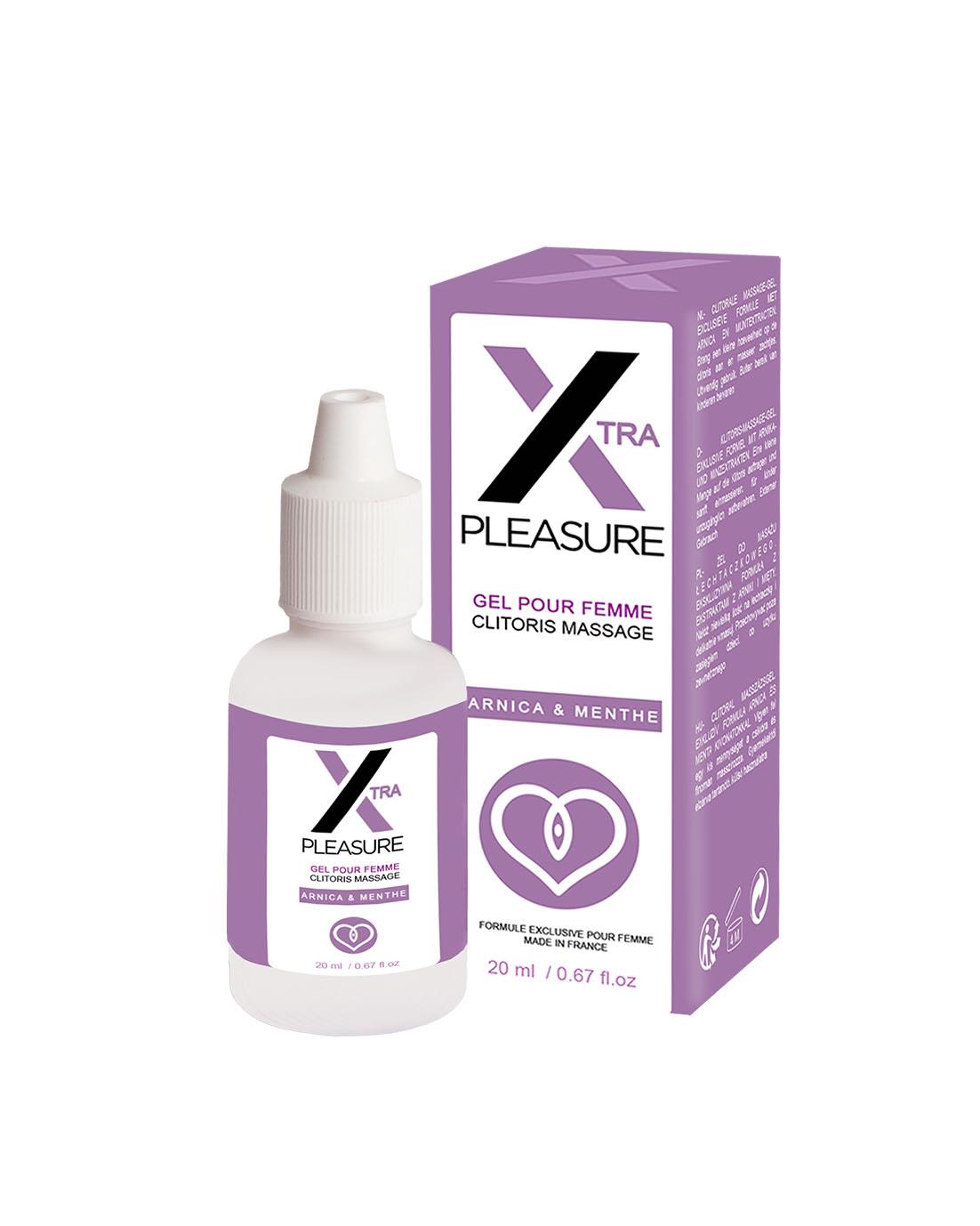 Żel intymny X-Pleasure – masaż łechtaczki, arnika i mentol, 20 ml — zdjęcie 2