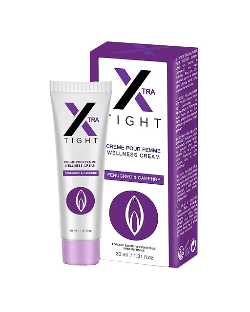 Krem intymny X-Tight – kozieradka i kamfora, 30 ml — zdjęcie 2