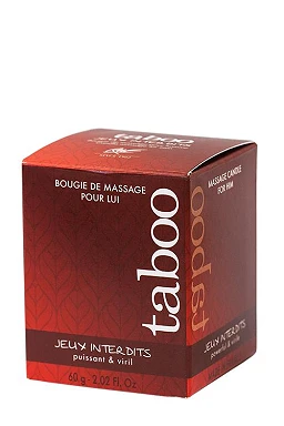 Świeca do masażu Jeux Interdits – dziki porost, 60 g