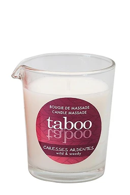 Świeca do masażu Caresses Ardentes – paproć i nuty drzewne, 60 g — zdjęcie 2