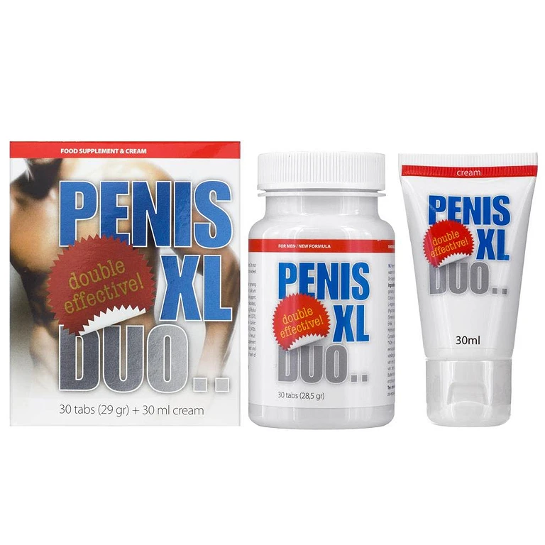 Suplement diety i krem Cobeco Penis XL Duo – 30 tabletek, 30 ml