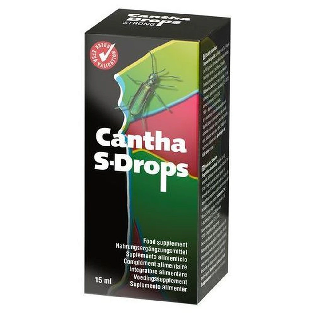 Suplement diety Cantha Drops Strong - wspomaganie libido