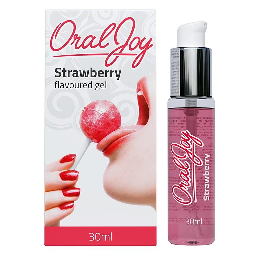 Żel smakowy Cobeco Oral Joy Strawberry – truskawka, 30 ml