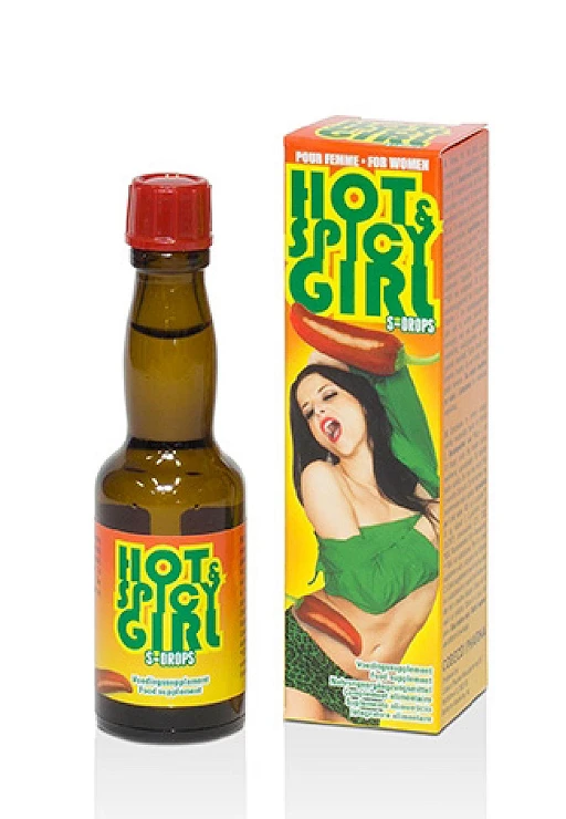 Krople Cobeco Hot & Spicy Girl – suplement diety dla kobiet, 20 ml — zdjęcie 2