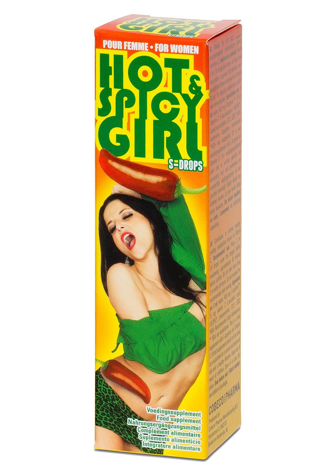 Krople Cobeco Hot & Spicy Girl – suplement diety dla kobiet, 20 ml — zdjęcie 3