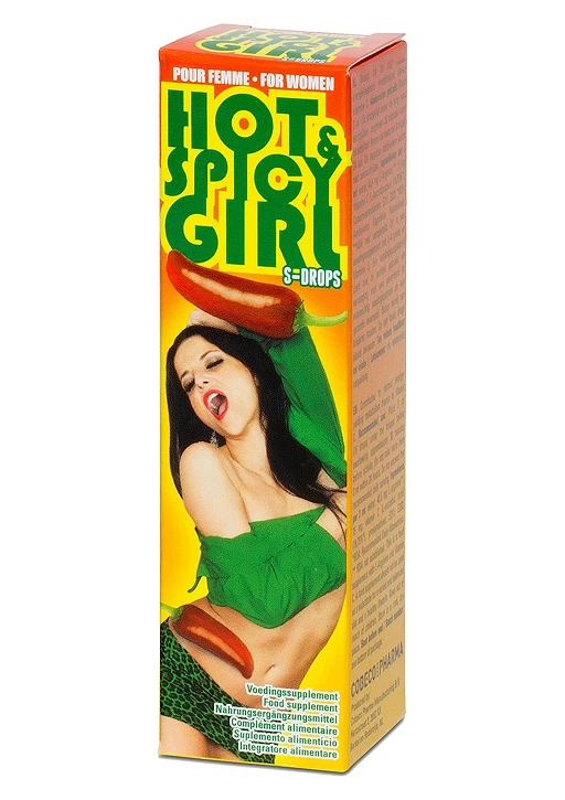 Krople Cobeco Hot & Spicy Girl – suplement diety dla kobiet, 20 ml — zdjęcie 3