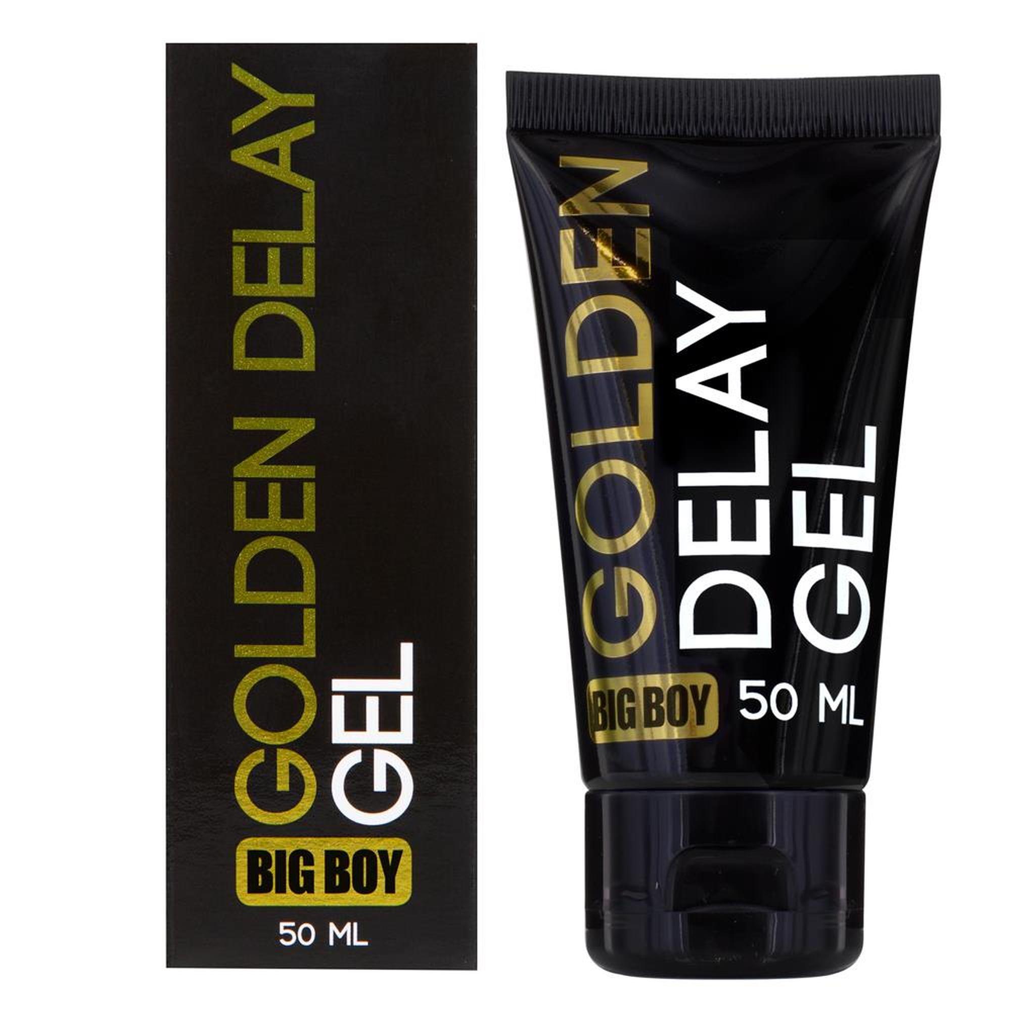 Żel opóźniający wytrysk Cobeco Big Boy Golden Delay – 50 ml — zdjęcie 1