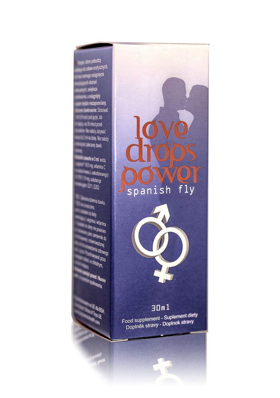 Suplement diety Love Drops Power - rozgrzewający — zdjęcie 1