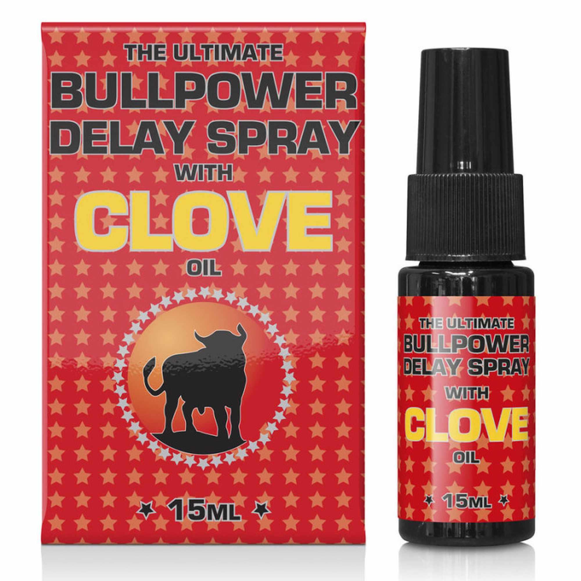 Spray przedłużający Cobeco Bull Power – olejek goździkowy, 15 ml — zdjęcie 1