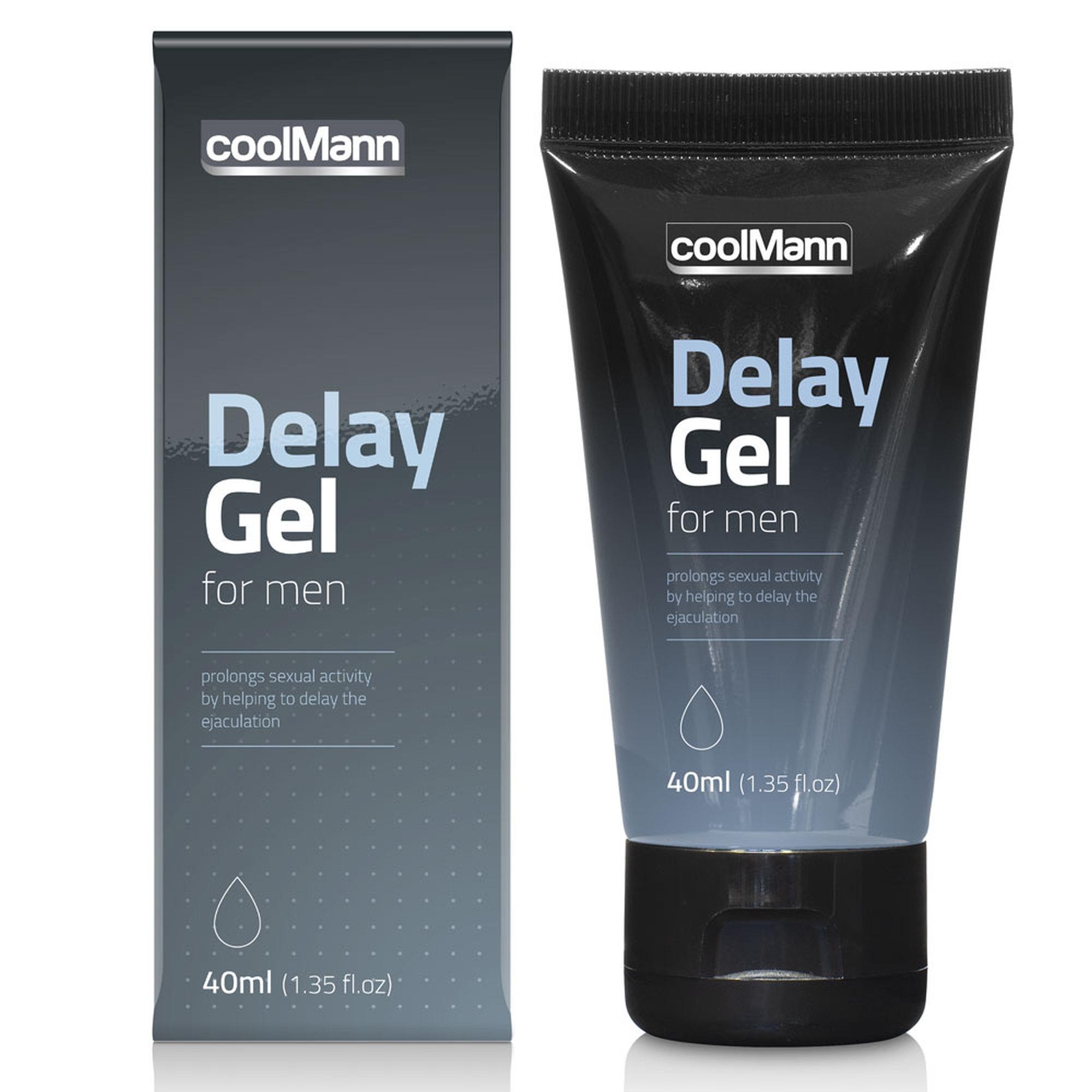 Żel opóźniający Cobeco CoolMann Delay Gel – efekt chłodzenia, 40 ml — zdjęcie 1