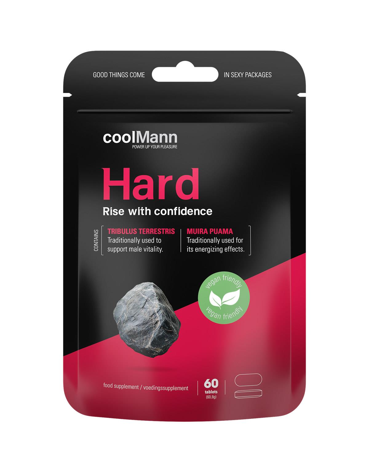 Suplement diety Cobeco CoolMann Hard – tribulus, muira puama — zdjęcie 1