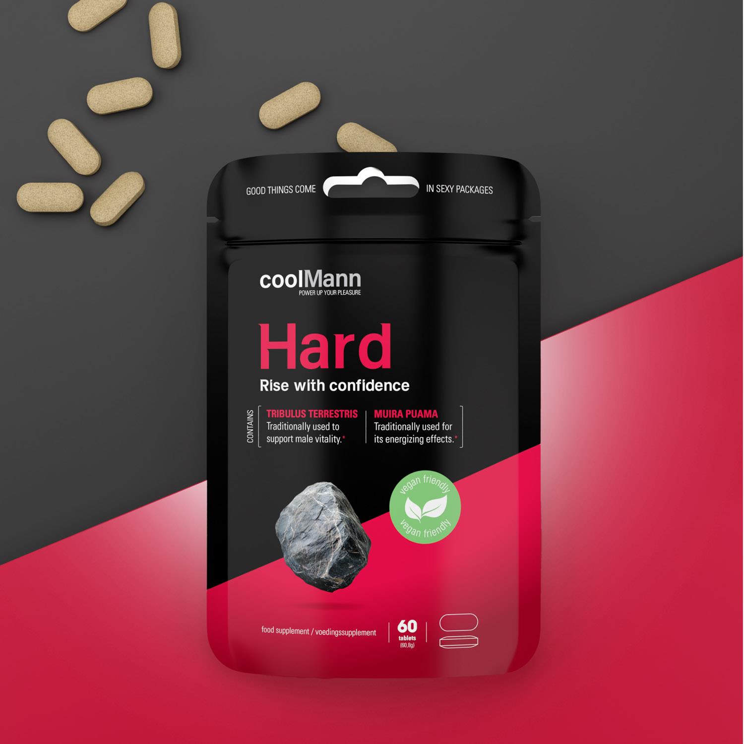 Suplement diety Cobeco CoolMann Hard – tribulus, muira puama — zdjęcie 2
