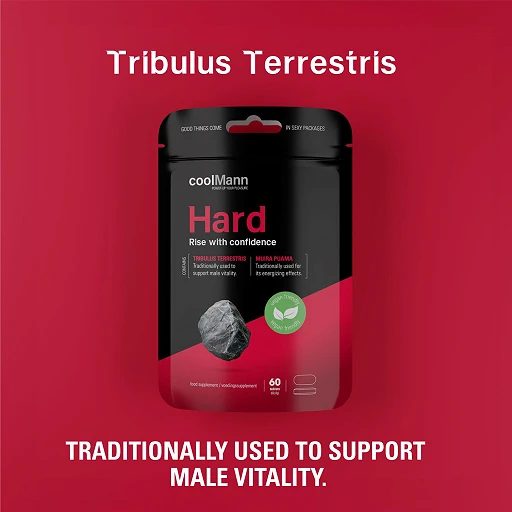 Suplement diety Cobeco CoolMann Hard – tribulus, muira puama — zdjęcie 4
