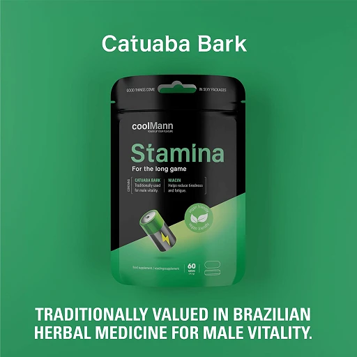 Suplement diety Stamina - 60 tabletek, L-arginina i niacyna — zdjęcie 5