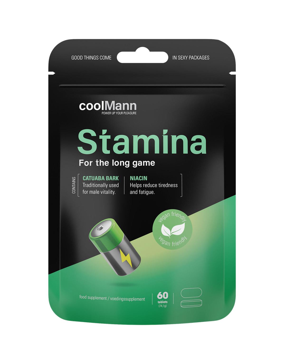 Suplement diety Stamina - 60 tabletek, L-arginina i niacyna — zdjęcie 4