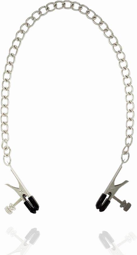 Zaciski na sutki Metallic Gripper – stalowe, regulowane — zdjęcie 2