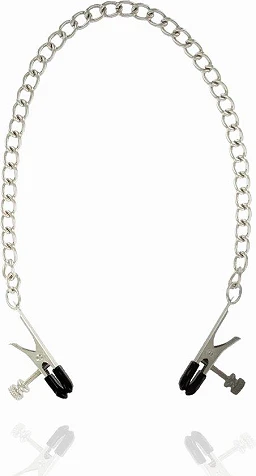 Zaciski na sutki Metallic Gripper – stalowe, regulowane — zdjęcie 2