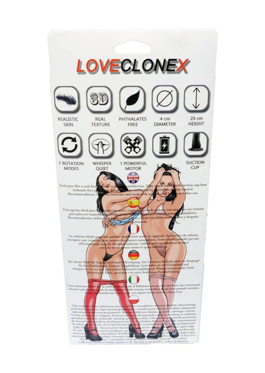 Wibrator Hefaistos LoveCloneX – 7 trybów rotacji — zdjęcie 6