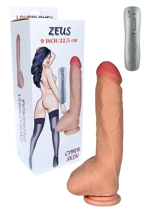 Wibrator realistyczny LoveCloneX Zeus – 25 cm, 7 trybów — zdjęcie 6
