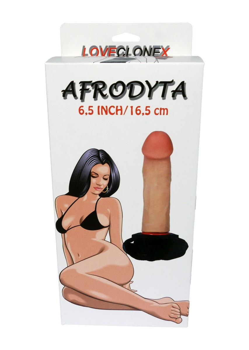 Zestaw strap-on Afrodyta - regulowany, z wymienną nakładką — zdjęcie 4