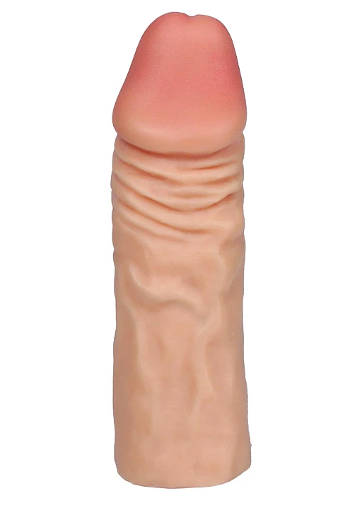 Nakładka na penisa Gladiator – cyberskóra, 16 cm