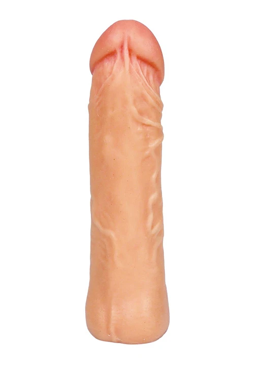 "Nakładka na penisa Gladiator - cyberskóra, 17,5 cm" — zdjęcie 2