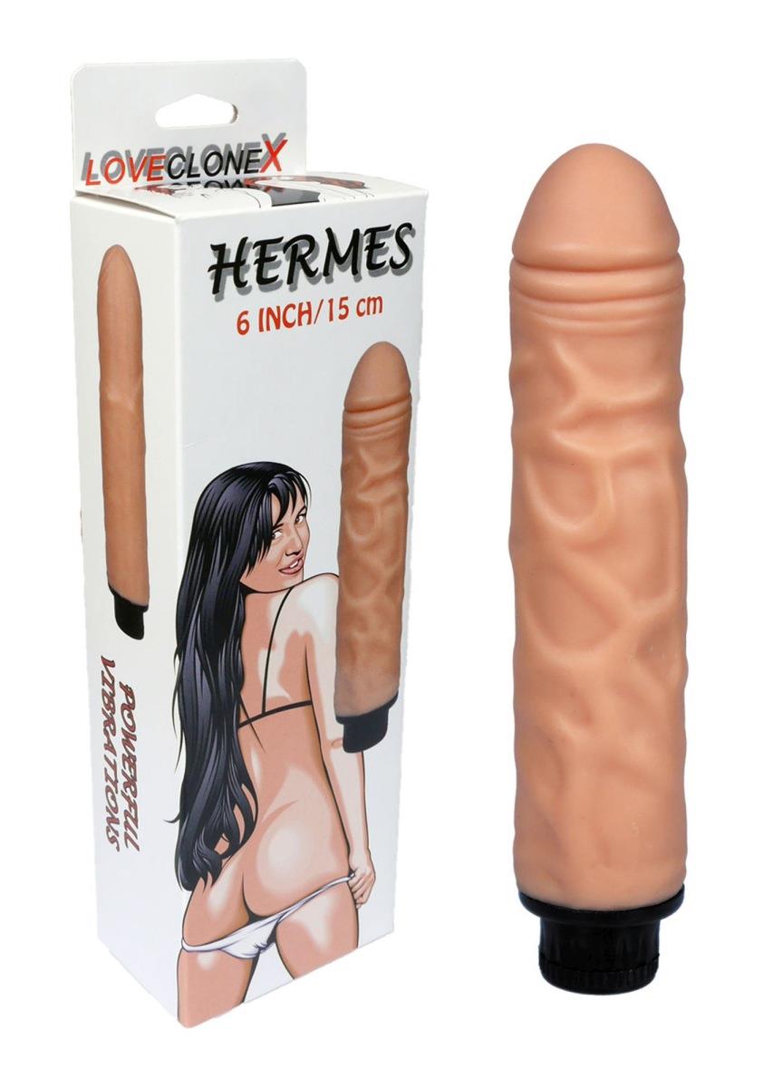 Wibrator realistyczny Hermes LoveCloneX – 20 cm, regulacja — zdjęcie 4