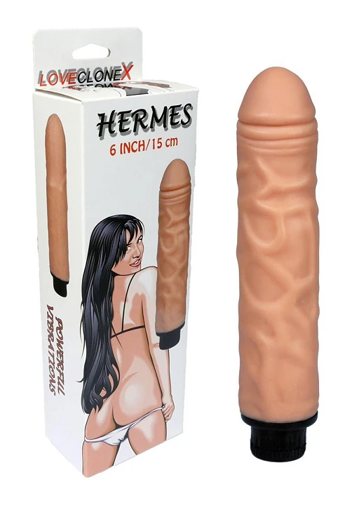 Wibrator realistyczny Hermes LoveCloneX – 20 cm, regulacja — zdjęcie 4
