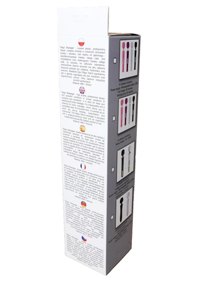 Masażer różdżka Magic Wand USB – 10 programów — zdjęcie 14