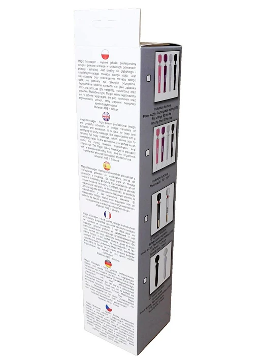 Masażer różdżka Magic Wand USB – 10 programów — zdjęcie 14