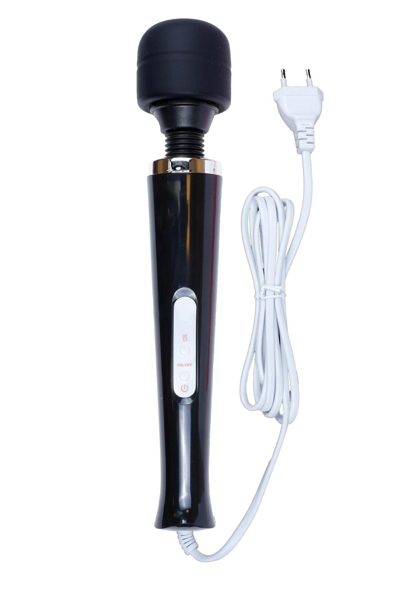 Masażer różdżka Magic – 32 cm, 10 trybów, przewodowy — zdjęcie 4
