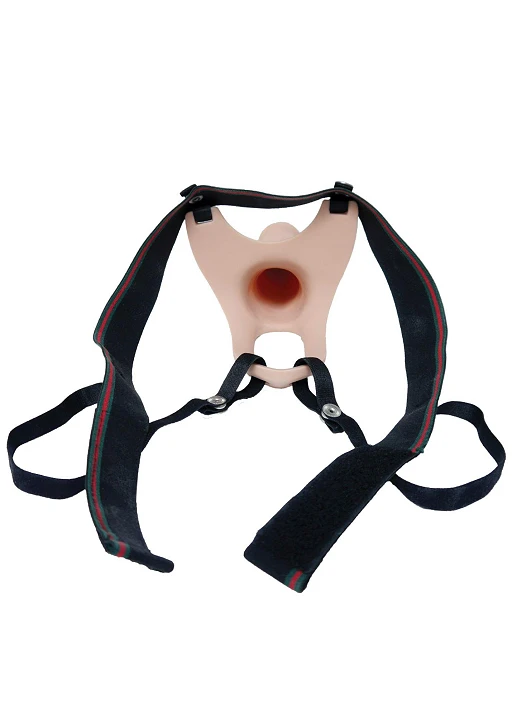Proteza strap-on Super Hero - silikon, wydłuża o 4,5 cm — zdjęcie 5