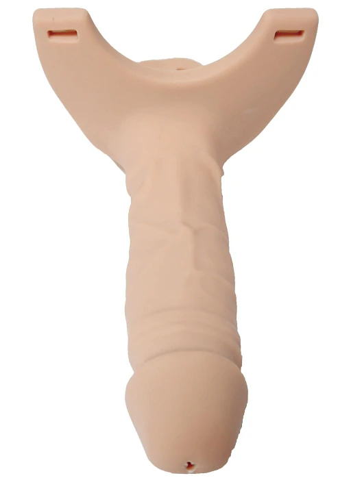 Proteza strap-on Super Hero - silikon, wydłuża o 4,5 cm — zdjęcie 6